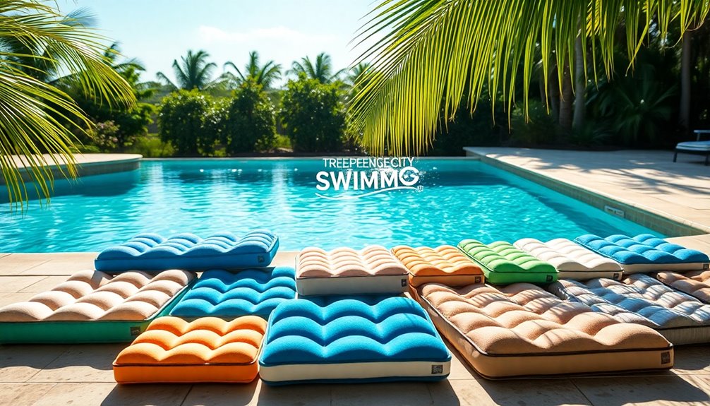 stable and comfortable swim space