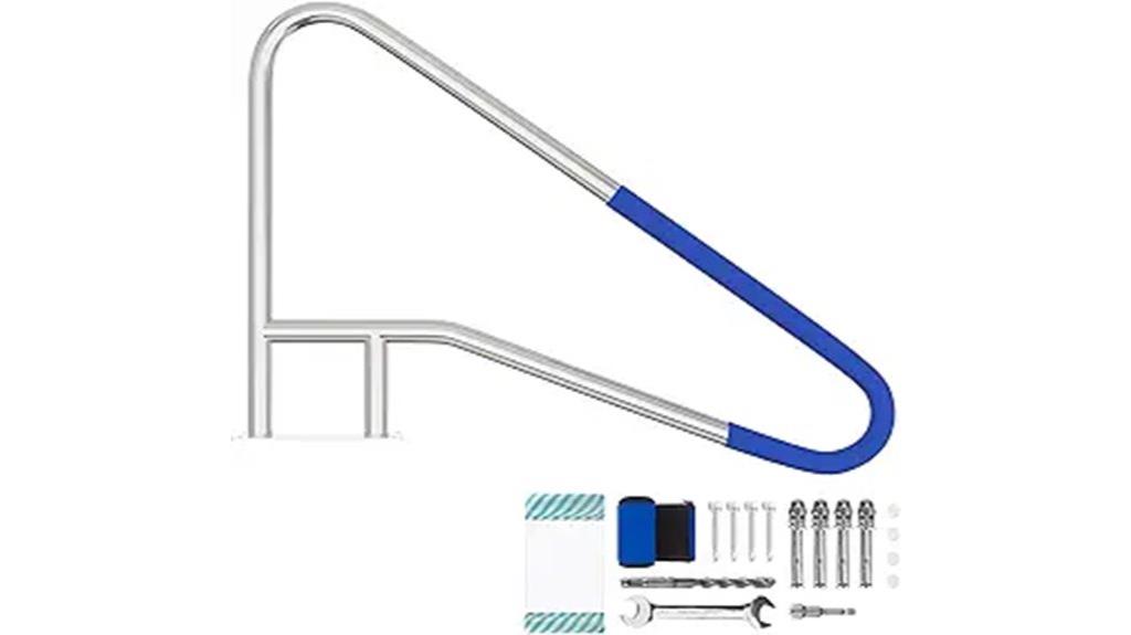 stainless steel pool handrail