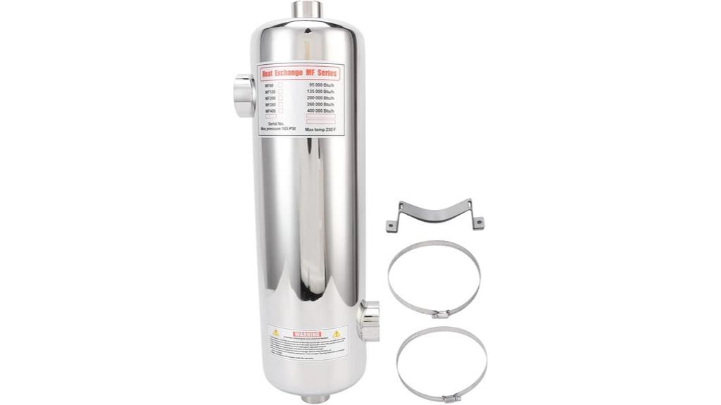 stainless steel pool heater