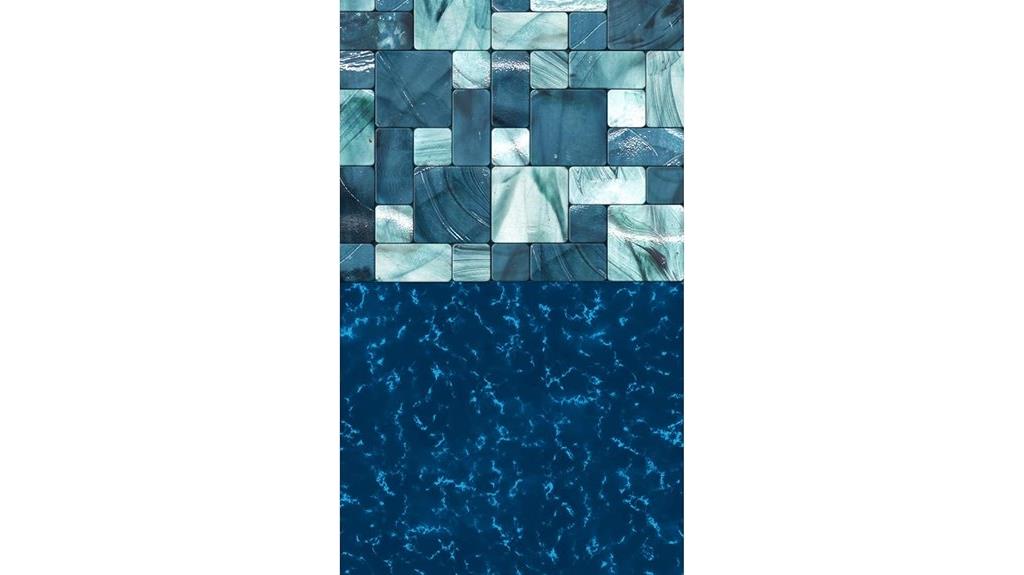 standard gauge pool liner