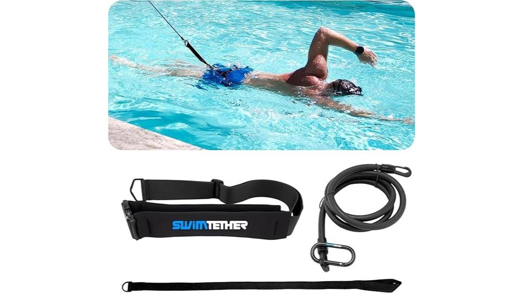 stationary swimming training accessory