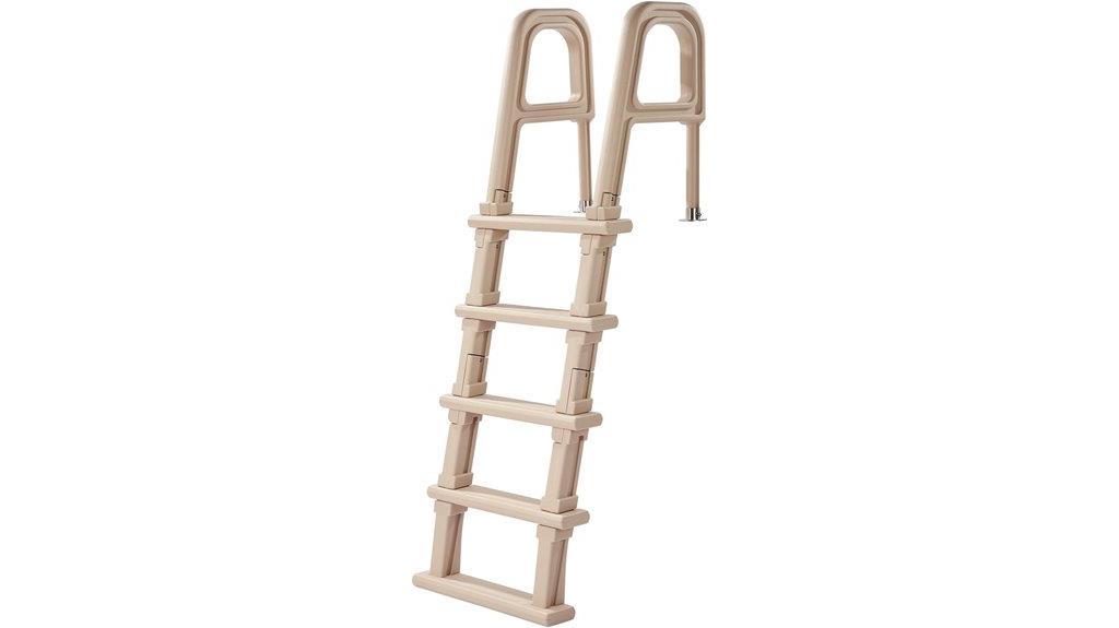 sturdy pool ladder design