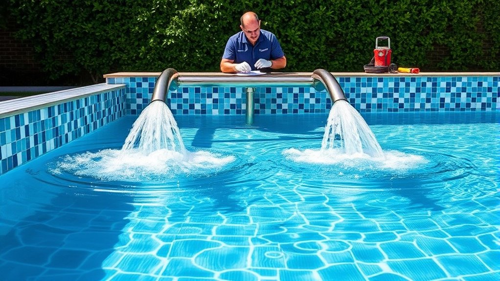 swim jets setup and upkeep