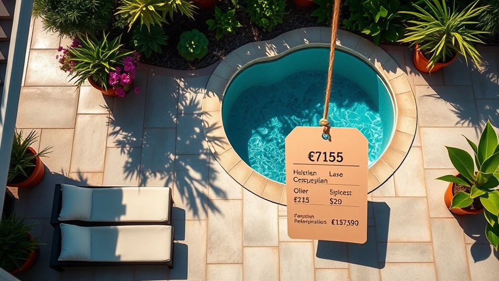 swim spa cost details