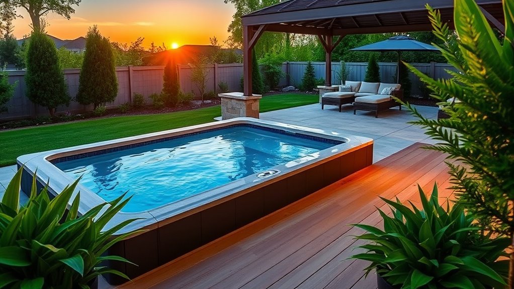 swim spa installation choices