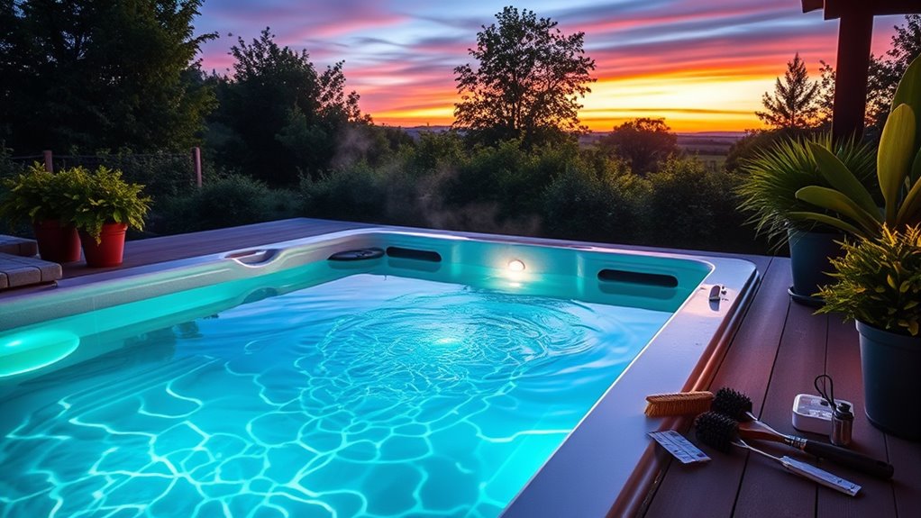 swim spa maintenance essentials