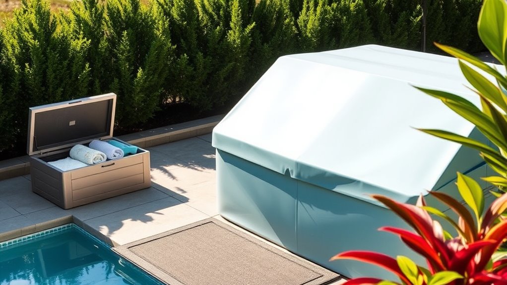 swim spa safety gear
