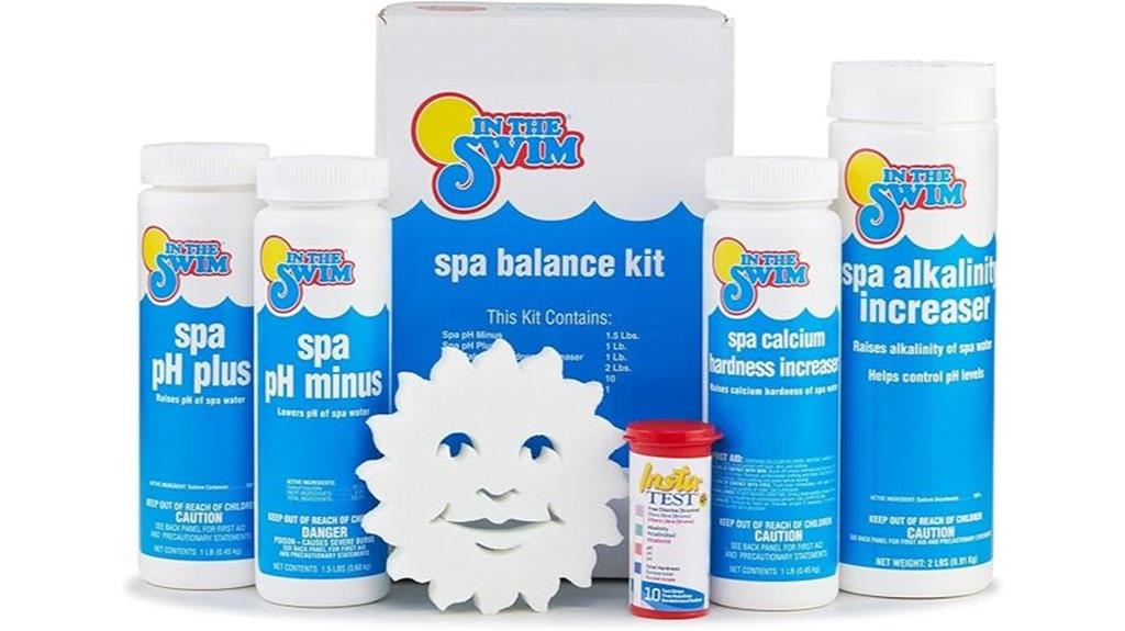 swim spa water balance
