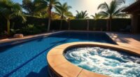 swimming and relaxation oasis
