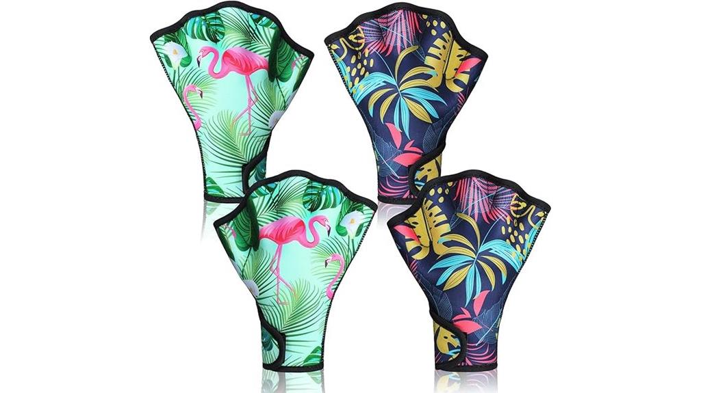 swimming gloves for aerobics