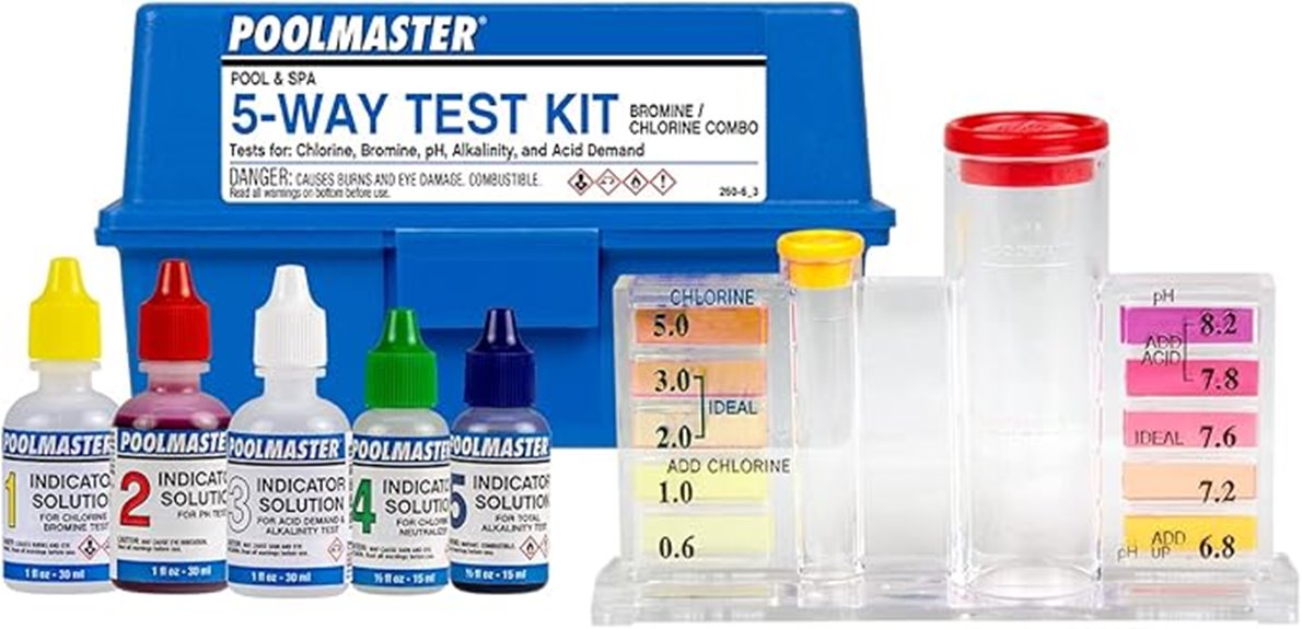 swimming pool chemistry kit