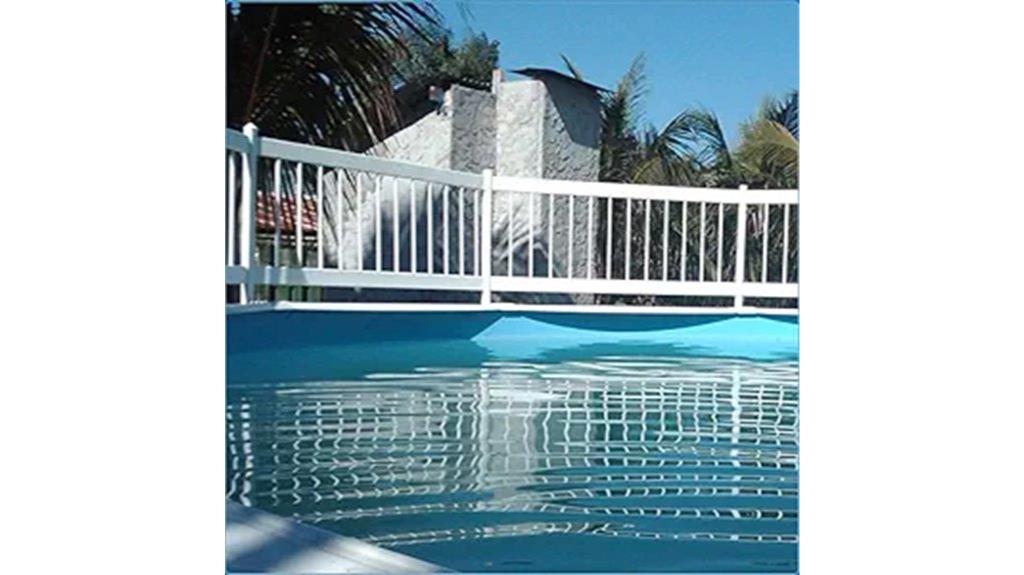 swimming pool safety fence