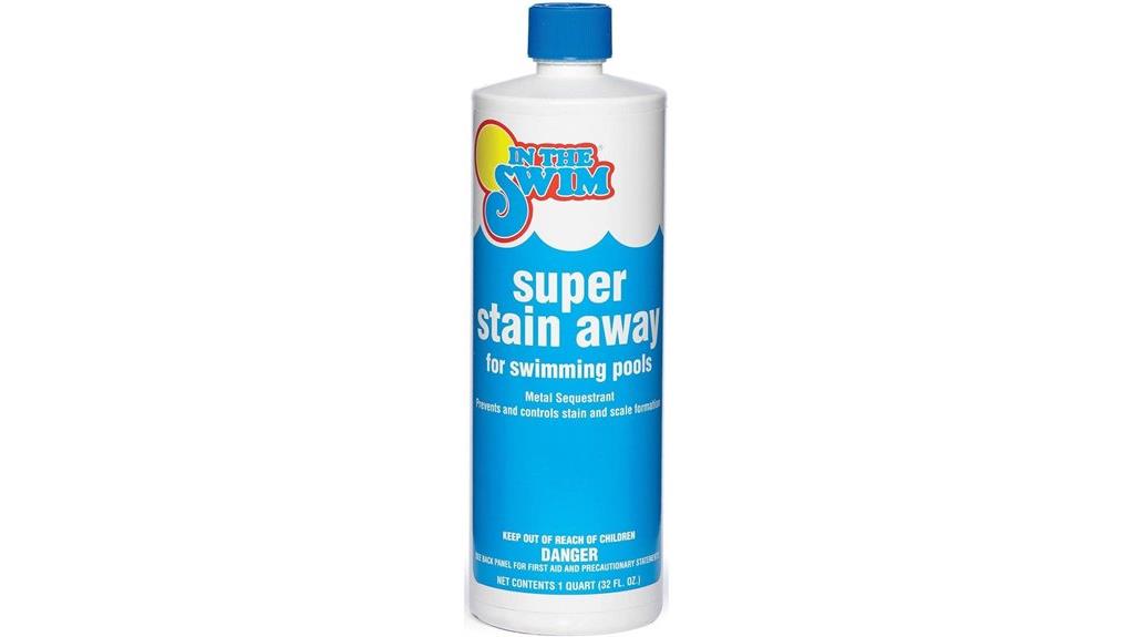 swimming pool stain remover