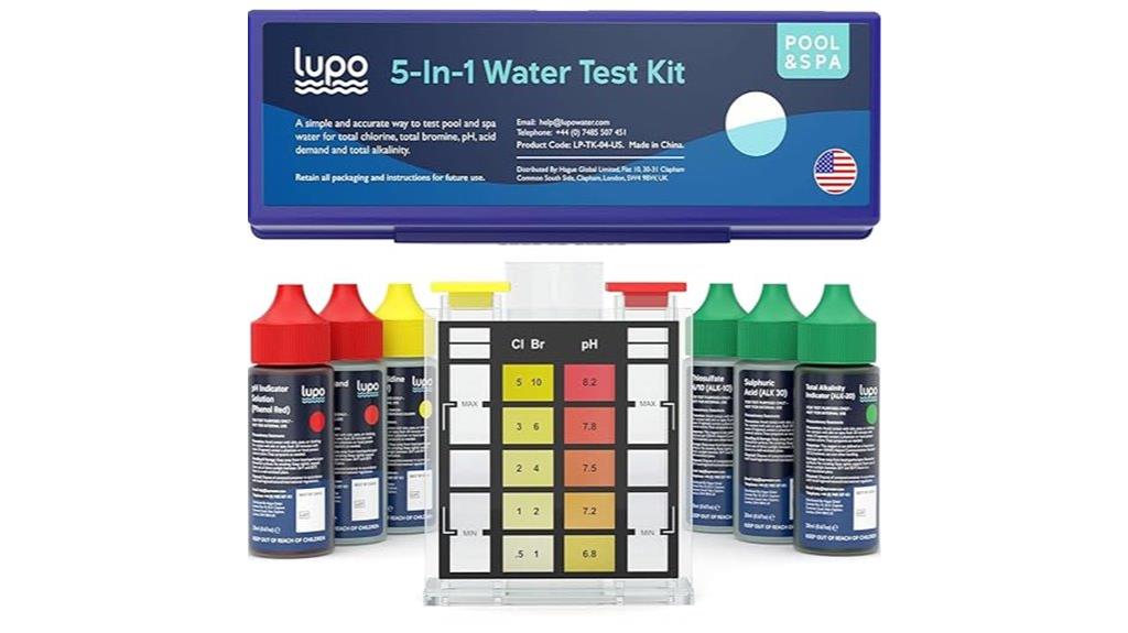 swimming pool test kit