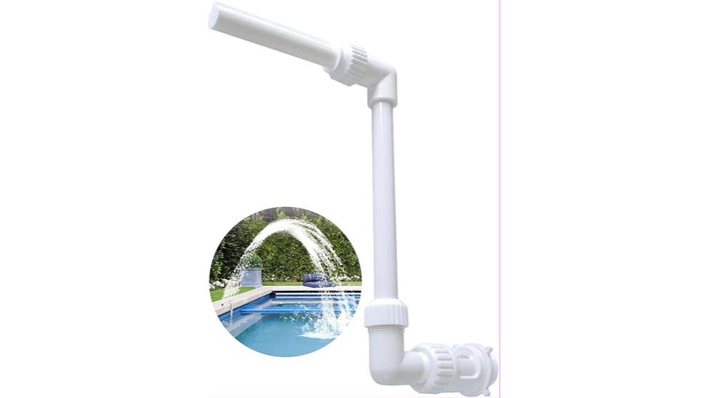 swimming pool waterfall feature