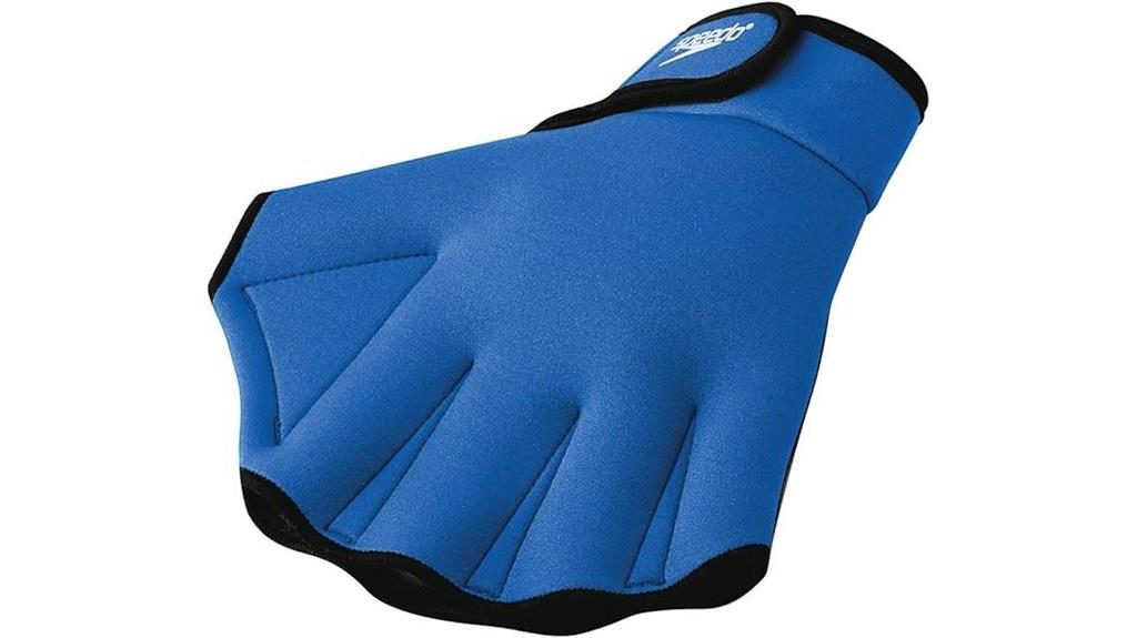 swimming training gloves designed