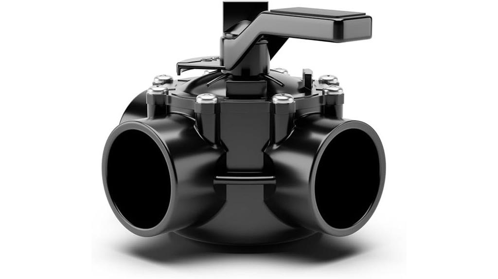 three way diverter valve