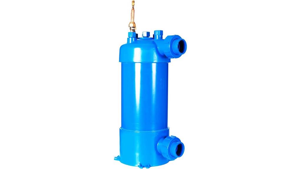 titanium pool heat exchanger