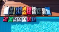 top pool cover bags