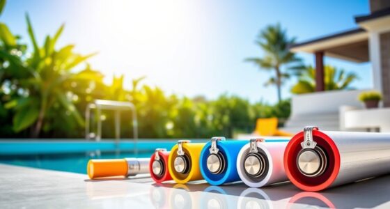 top pool cover rollers