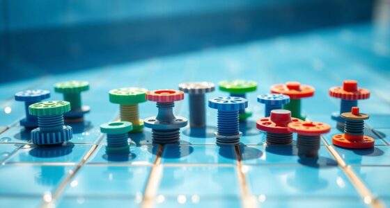 top pool drain plugs