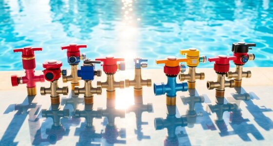 top pool filter valves