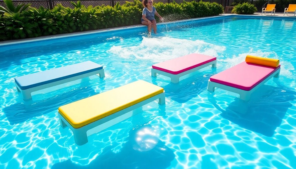 top pool fitness benches