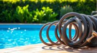 top pool heater hoses
