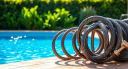 top pool heater hoses