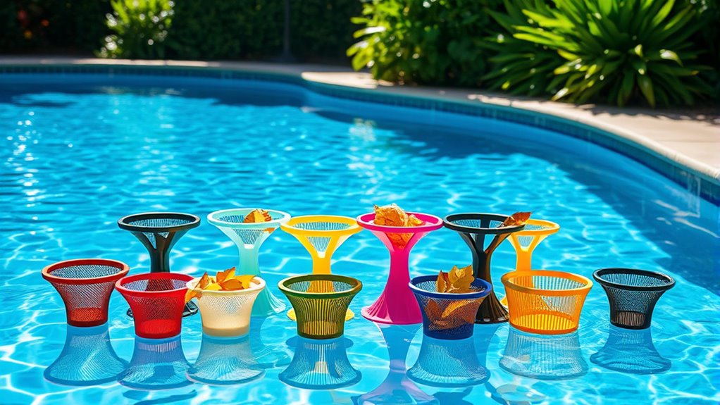 top pool leaf catchers