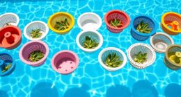 top pool skimmer baskets