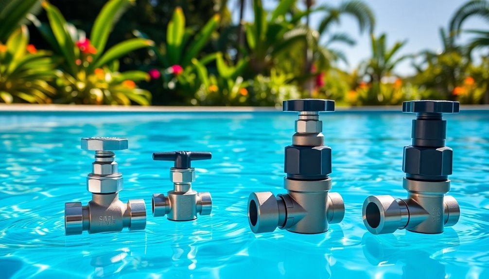 top pool valve options