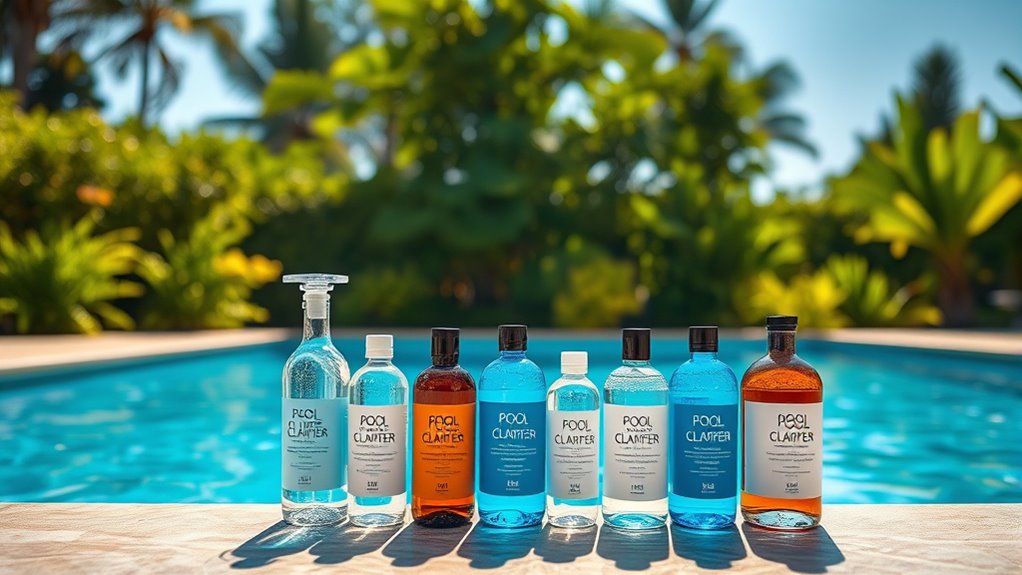 top pool water clarifiers