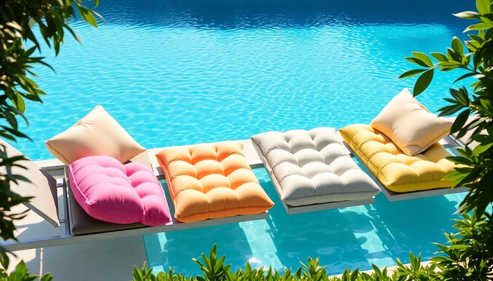 ultimate comfort pool cushions