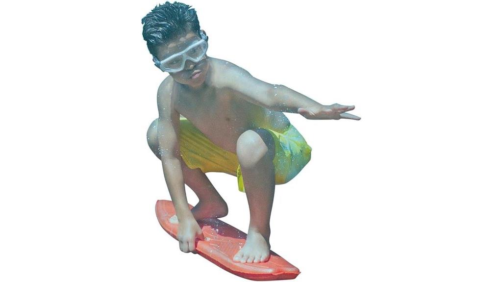 underwater surfboard kickboard toy