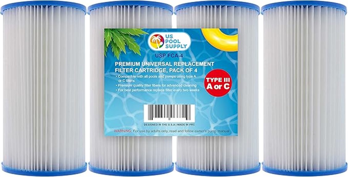 universal filter cartridge pack