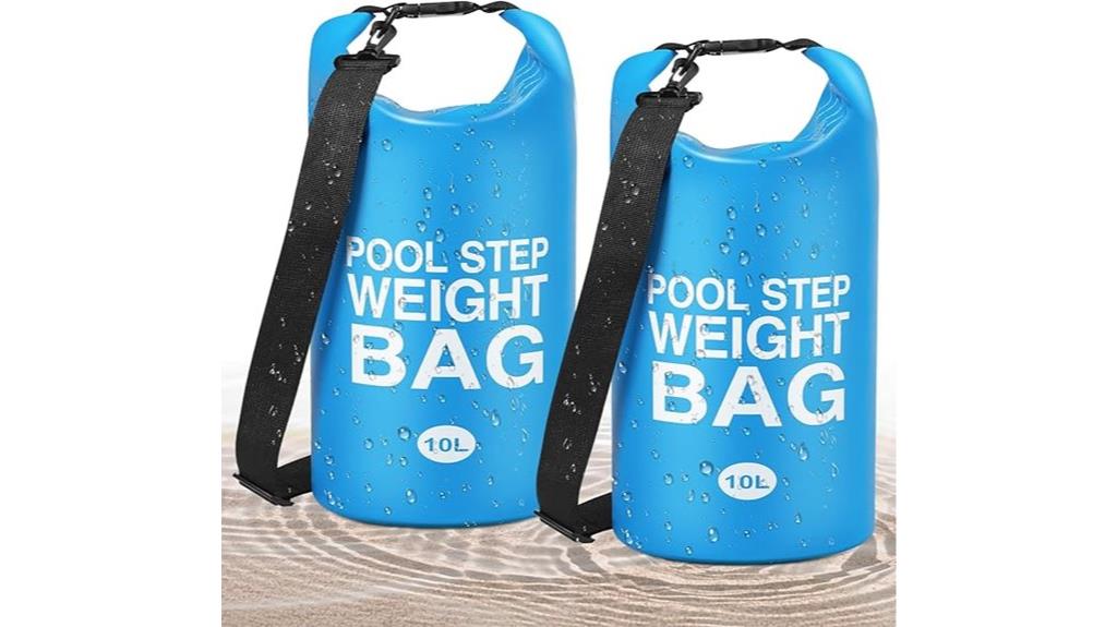 universal pool step weights