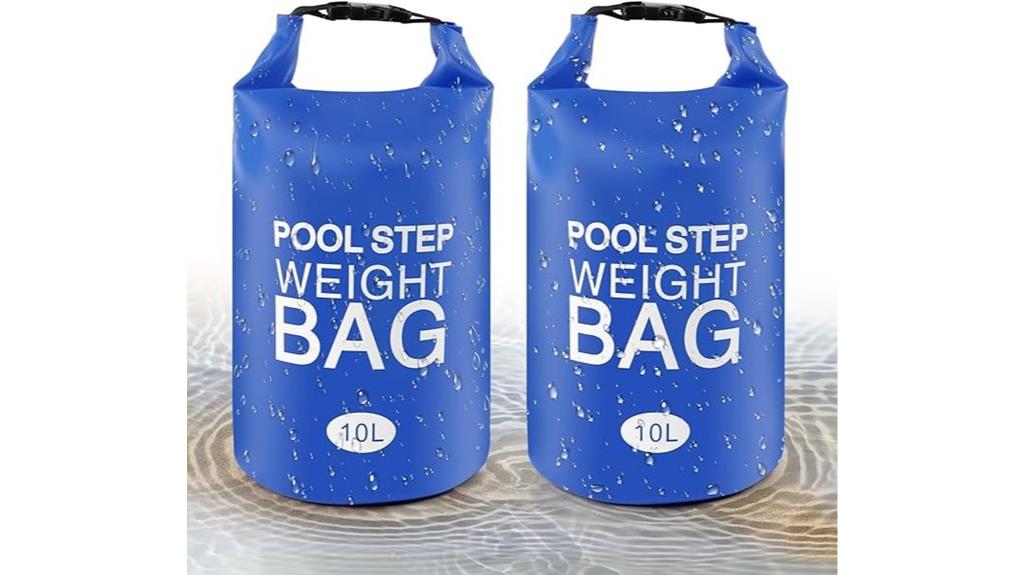 universal pool step weights