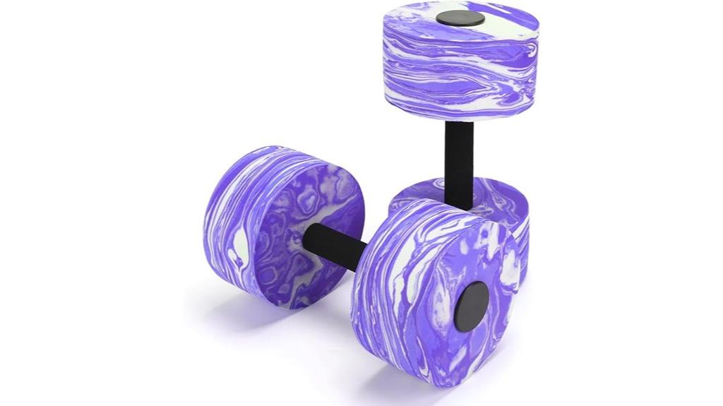 water aerobics dumbbell set