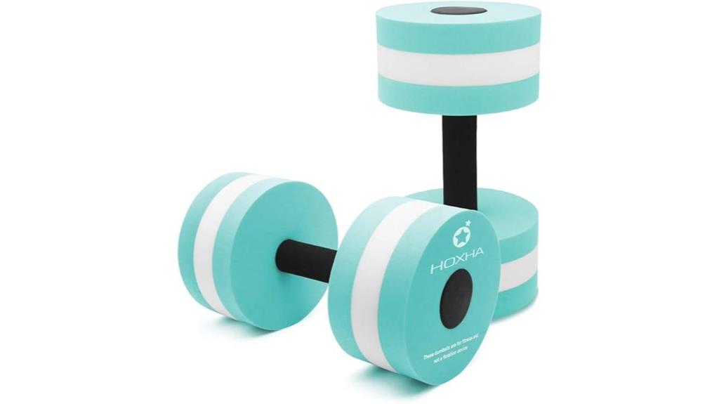 water aerobics dumbbell set