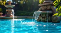 water features enhance atmosphere