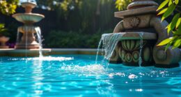 water features enhance atmosphere