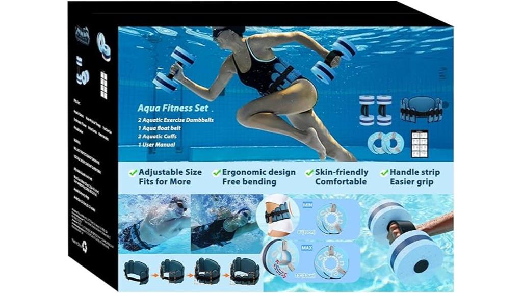water fitness exercise equipment