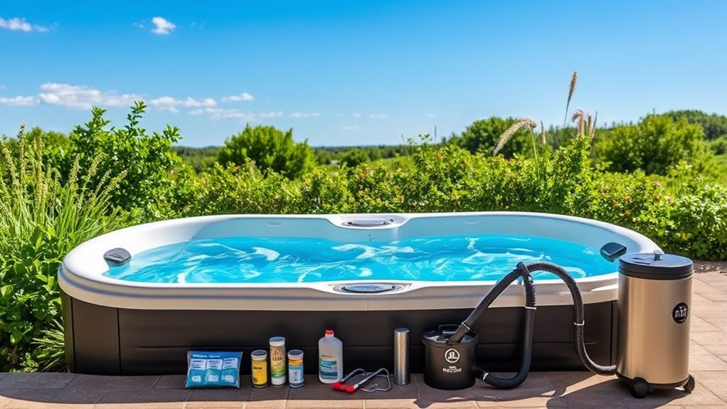 water maintenance and care
