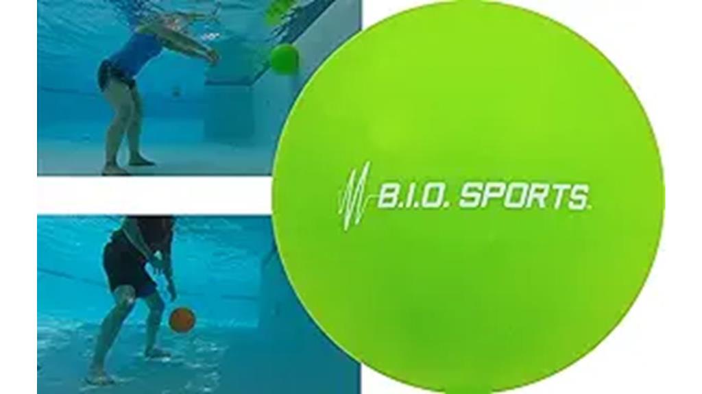 water resistant pool workout ball