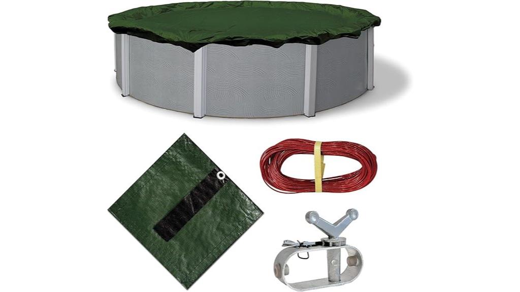 winter pool cover solution