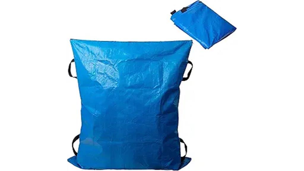 winter pool cover storage
