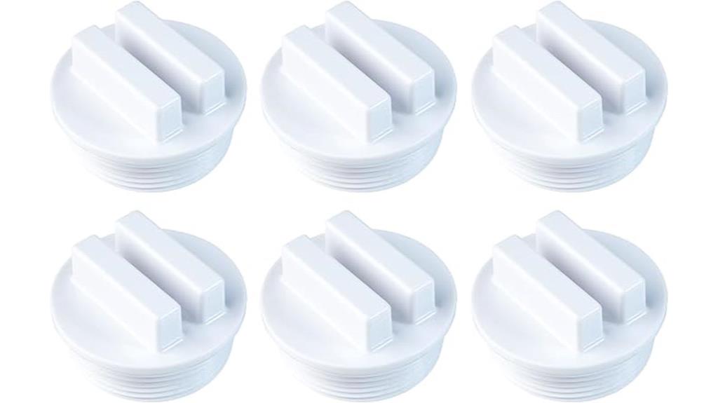 winterizing pool filter plugs