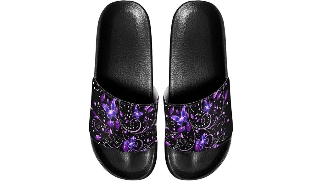 women s open toe slides