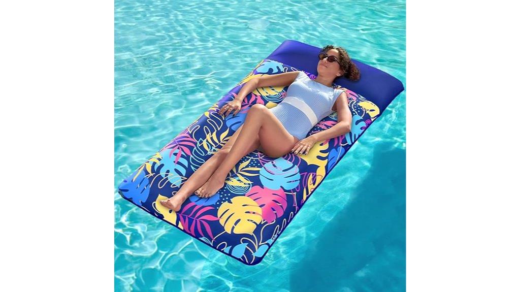 xl fabric covered lounger